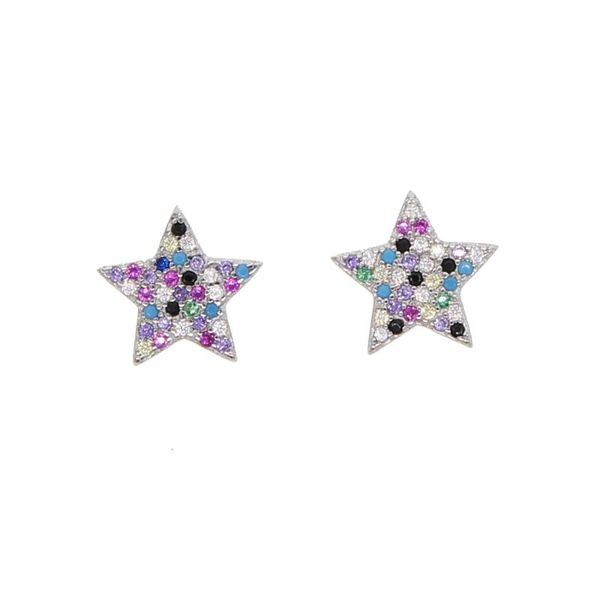stud 2021 delicate fashion jewelry 925 sterling silver colorful cz rainbow mini star earrings for cute girl women charm gift, Golden;silver
stud 2021 delicate fashion jewelry 925 sterling silver colorful cz rainbow mini star earrings for cute girl women charm gift, Golden;silver