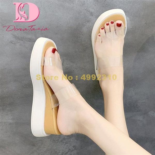 slippers girls sweet transparent pvc slides lovely beach casual women summer wedges shoes, Black
slippers girls sweet transparent pvc slides lovely beach casual women summer wedges shoes, Black