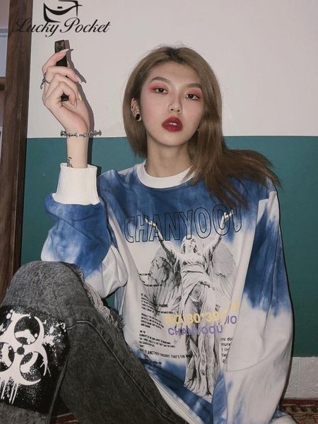 women's hoodies & sweatshirts women spring autumn street style hip hop pullovers ladies loose letter print tie dye sweatshirt casual o-, Black
women's hoodies & sweatshirts women spring autumn street style hip hop pullovers ladies loose letter print tie dye sweatshirt casual o-, Black