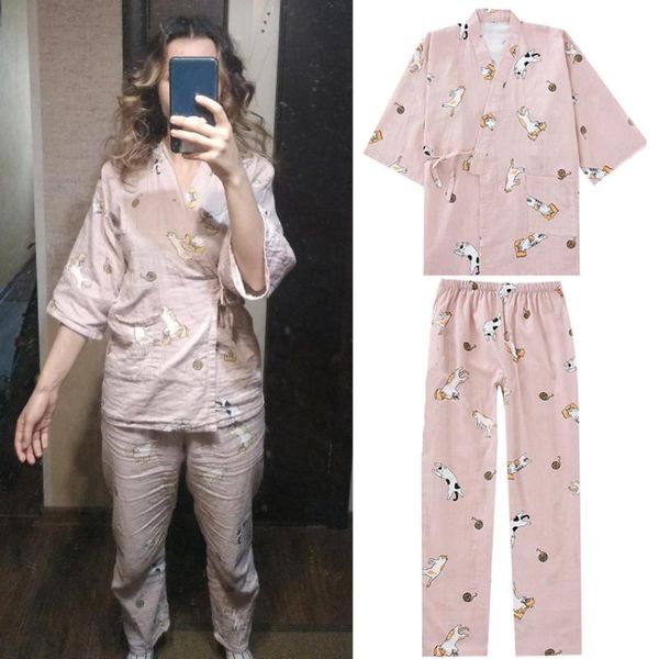 japanese kimono yukata lover clothing 2pcs set kawaii cat printed steaming wear pajamas man woman bathrobe nightgown japan ethnic, Red
japanese kimono yukata lover clothing 2pcs set kawaii cat printed steaming wear pajamas man woman bathrobe nightgown japan ethnic, Red