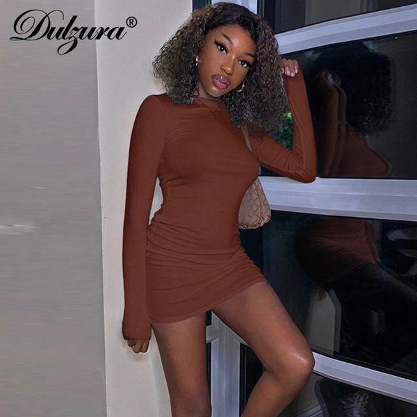 ribbed knitted women solid mini dress o neck long sleeve gloves bodycon streetwear party elegant 2021 autumn winter, Black;white
ribbed knitted women solid mini dress o neck long sleeve gloves bodycon streetwear party elegant 2021 autumn winter, Black;white