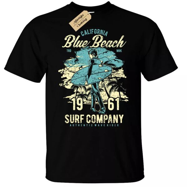 california camiseta hombre azul surf playa océano surf surfero regalo top, White;black
california camiseta hombre azul surf playa océano surf surfero regalo top, White;black
