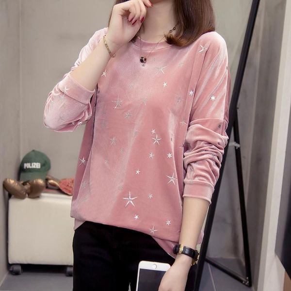 women's hoodies & sweatshirts nkandby plus size velour woman sweatshirt 2021 autumn winter fashion star print pullover oversize korean, Black
women's hoodies & sweatshirts nkandby plus size velour woman sweatshirt 2021 autumn winter fashion star print pullover oversize korean, Black