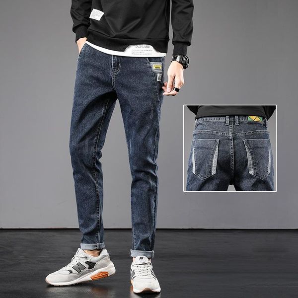 men's jeans fall men straight slim fit trousers 2021 trend blue casual retro stitching stretch pants trendy
men's jeans fall men straight slim fit trousers 2021 trend blue casual retro stitching stretch pants trendy