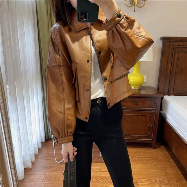 women's jackets wt1750a ~ australia j oral layer snowflake sheepskin leather motorcycle coat short autumn and winter fashion, Black;brown
women's jackets wt1750a ~ australia j oral layer snowflake sheepskin leather motorcycle coat short autumn and winter fashion, Black;brown