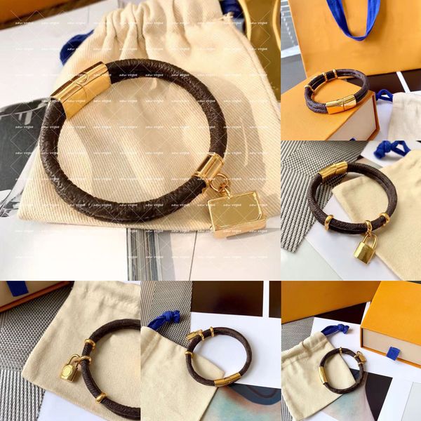 brand luxury jewelry female designer leather bracelet high-end elegant fashion gift with and box 4, Golden;silver
brand luxury jewelry female designer leather bracelet high-end elegant fashion gift with and box 4, Golden;silver