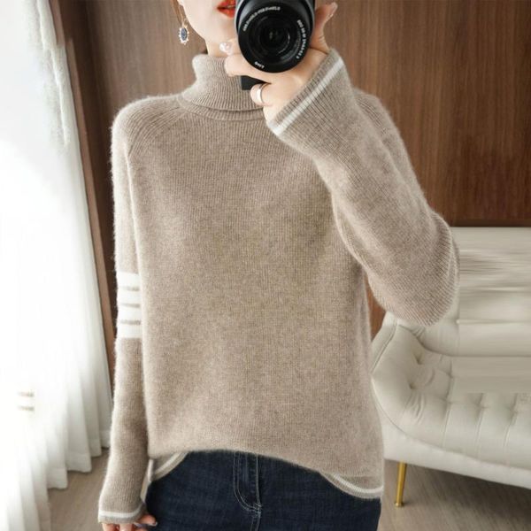 women's sweaters korean style minimalism women knitted sweater fashion long sleeve solid round neck pullover casual ol commuter winter, White;black
women's sweaters korean style minimalism women knitted sweater fashion long sleeve solid round neck pullover casual ol commuter winter, White;black