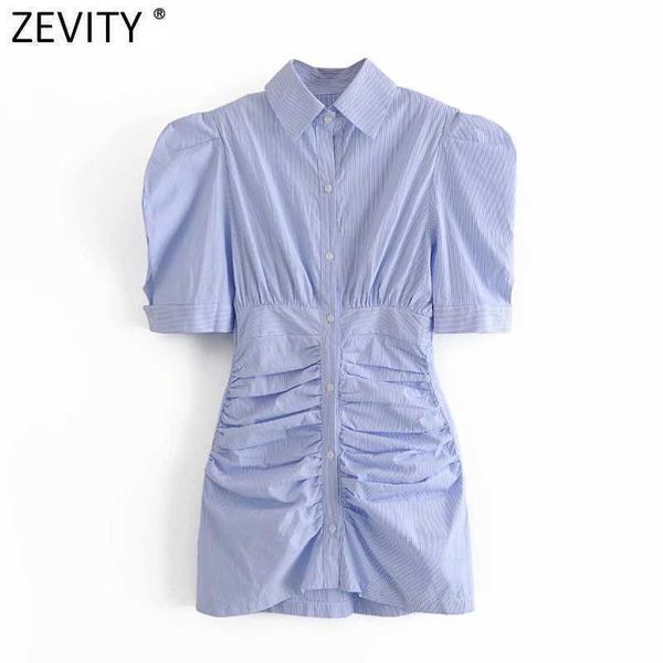 zevity women fashion puff sleeve single breasted pleated shirt female casual slim business blouse roupas chic blusas ls9287 210603, White
zevity women fashion puff sleeve single breasted pleated shirt female casual slim business blouse roupas chic blusas ls9287 210603, White