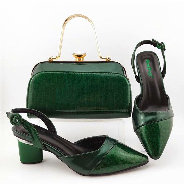 summer design patent leather african ladies matching shoe and bag elegant green heel shoes d0529-4 sandals, Black
summer design patent leather african ladies matching shoe and bag elegant green heel shoes d0529-4 sandals, Black