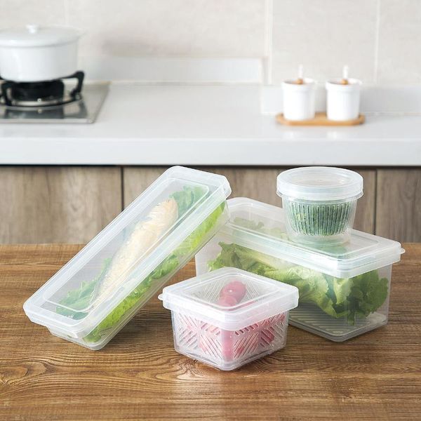 3200/1600/900ml double layer refrigerator preservation box kitchen clear plastic storage containers with lids bottles & jars
3200/1600/900ml double layer refrigerator preservation box kitchen clear plastic storage containers with lids bottles & jars