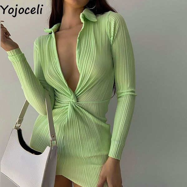 casual dresses yojoceli knot short club women dress elegant autumn bodycon green cool black mini vestidos, Black;gray
casual dresses yojoceli knot short club women dress elegant autumn bodycon green cool black mini vestidos, Black;gray