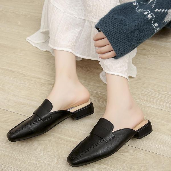 slippers 2021 summer fashion women pointed toe slipper square low heels outsides ladies slides luxury beach mules shoes zapatillas u24-17, Black
slippers 2021 summer fashion women pointed toe slipper square low heels outsides ladies slides luxury beach mules shoes zapatillas u24-17, Black