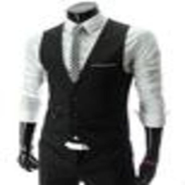 HOT Mens V-Neck Slim Fit Vts Suit Casual Formal Tuxedo Drs Waistcoat Style, Black;white
HOT Mens V-Neck Slim Fit Vts Suit Casual Formal Tuxedo Drs Waistcoat Style, Black;white