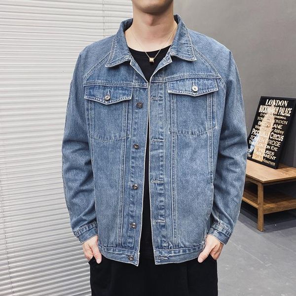 men's jackets 2021 work clothes all-matching jeans jacket youth stitching casual denim, Black;brown
men's jackets 2021 work clothes all-matching jeans jacket youth stitching casual denim, Black;brown