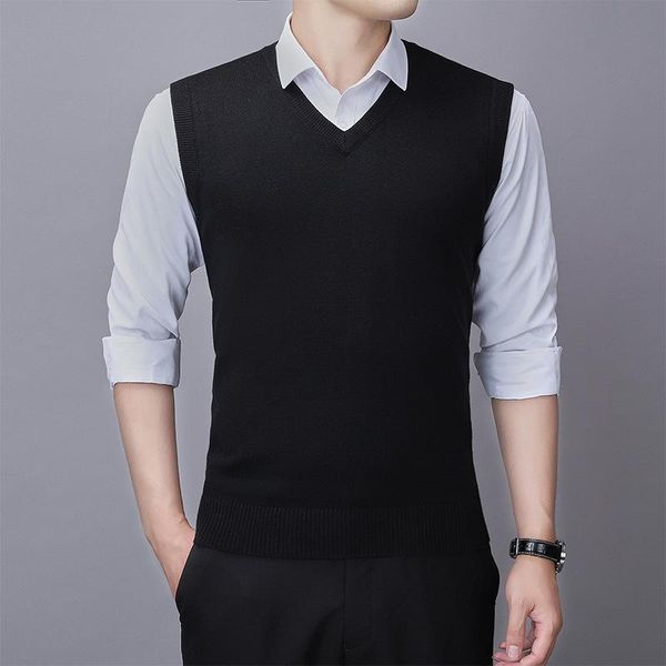 men's vests sweater vest men winter autumn fashion mens korean business knitted oversize 3xl, Black;white
men's vests sweater vest men winter autumn fashion mens korean business knitted oversize 3xl, Black;white
