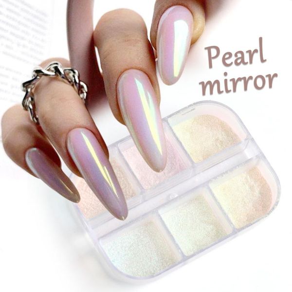 nail glitter 6 grids chrome powder pearl shell holographic mirror aurora bubble dipping dust art decoration nf1909-12, Silver;gold
nail glitter 6 grids chrome powder pearl shell holographic mirror aurora bubble dipping dust art decoration nf1909-12, Silver;gold