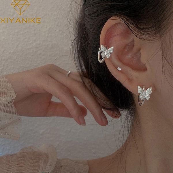 hoop & huggie goldria 925 sterling silver ly arrived shiny matte butterfly earrings female simple charm gorgeous jewelry wedding, Golden;silver
hoop & huggie goldria 925 sterling silver ly arrived shiny matte butterfly earrings female simple charm gorgeous jewelry wedding, Golden;silver