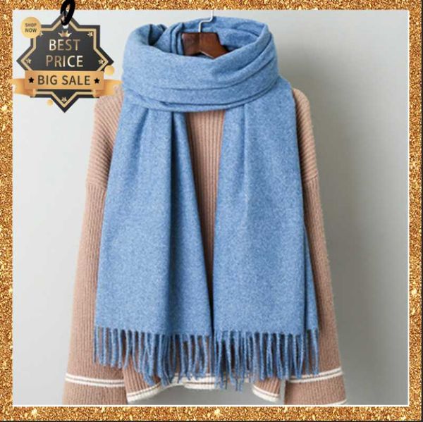 scarves winter warm wraps scarf solid color girl & boy thick fashion shawl with tassels pashmina quality dufandas, Blue;gray
scarves winter warm wraps scarf solid color girl & boy thick fashion shawl with tassels pashmina quality dufandas, Blue;gray