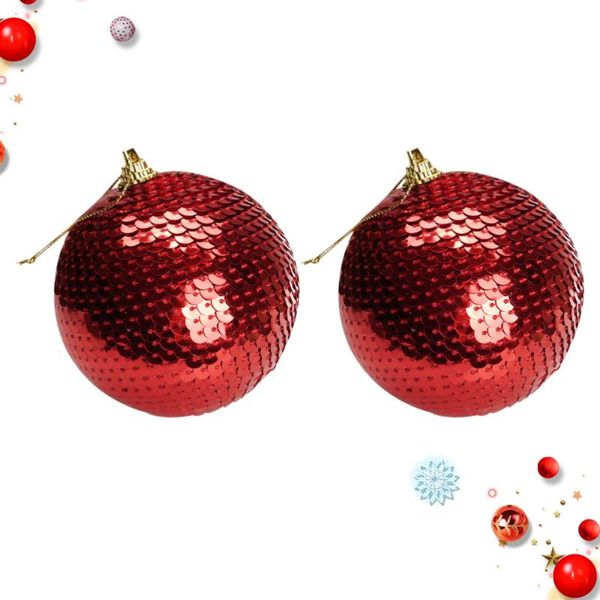 party decoration 2pcs delicate christmas sequined golden decorative balls tree ornaments endant (red)
party decoration 2pcs delicate christmas sequined golden decorative balls tree ornaments endant (red)