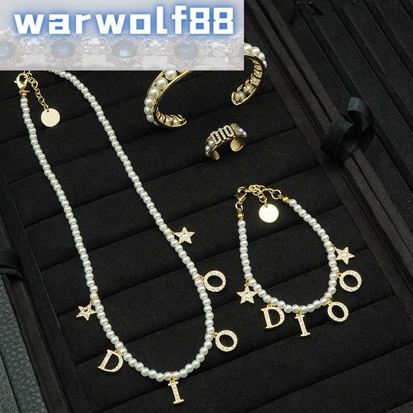 luxury jewelry designers pearl letter tassel dijia necklace bracelet d star family ring set, Golden;silver
luxury jewelry designers pearl letter tassel dijia necklace bracelet d star family ring set, Golden;silver