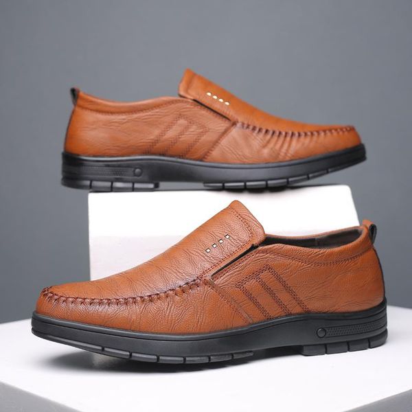 dress shoes formal men slip on social shoe male soft leather classic official flat business office brown black
dress shoes formal men slip on social shoe male soft leather classic official flat business office brown black