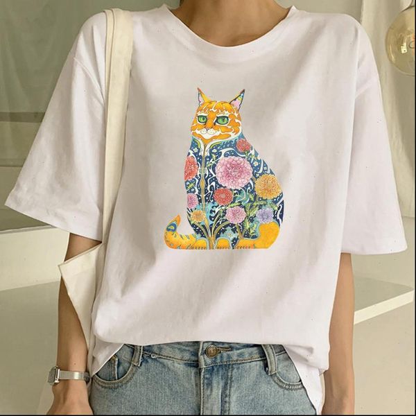 womens cartoon cat printed tshirts short sleeve cute t shirt small fresh casual harajuku ullzang tshirt fashion tee, White
womens cartoon cat printed tshirts short sleeve cute t shirt small fresh casual harajuku ullzang tshirt fashion tee, White