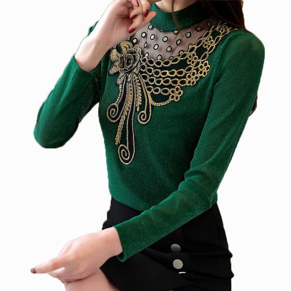 spring women elegant chic lace beading splicing stand collar blouse contrast color korean female work ladies shirt 210601, White
spring women elegant chic lace beading splicing stand collar blouse contrast color korean female work ladies shirt 210601, White