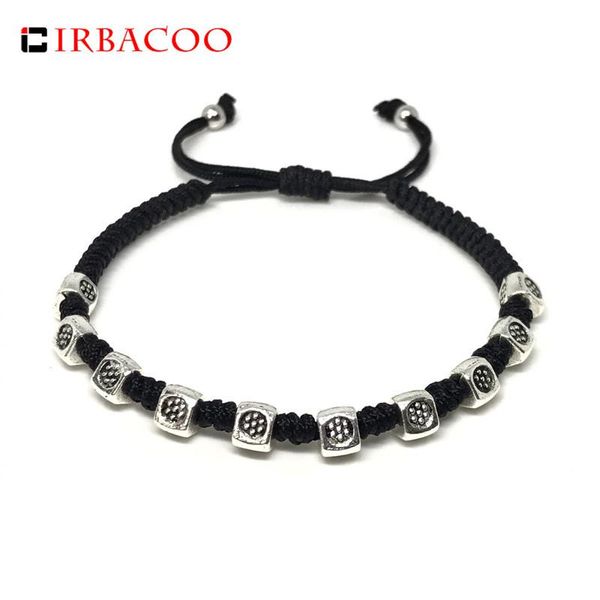 charm bracelets irbacoo 2021 luxury men bracelet silver-color small braiding knot string macrame for mens jewelry gift, Golden;silver
charm bracelets irbacoo 2021 luxury men bracelet silver-color small braiding knot string macrame for mens jewelry gift, Golden;silver