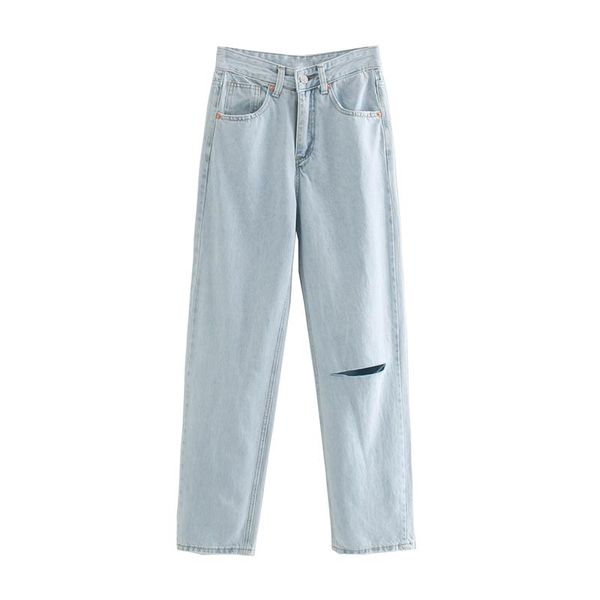 women's jeans 2021 high waist straight hole women streetwear long cowboy pants ladies denim trousers bottoms mujer, Blue
women's jeans 2021 high waist straight hole women streetwear long cowboy pants ladies denim trousers bottoms mujer, Blue