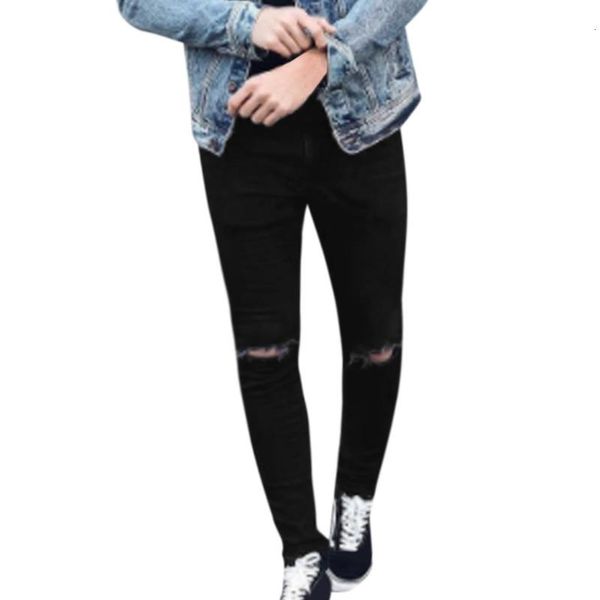 men's pants 2021 men joggers male trousers casual pant fashion denim cotton straight hole trouser distressed jeans long s-3xl, Black
men's pants 2021 men joggers male trousers casual pant fashion denim cotton straight hole trouser distressed jeans long s-3xl, Black