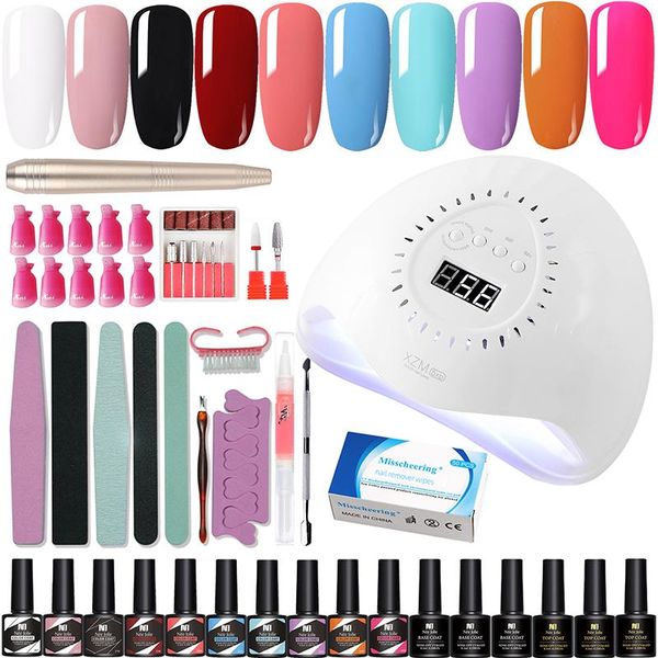 nail art kits set uv led lamp dryer with 10/16 pcs gel polish kit soak off manicure aolly electric drill for tools
nail art kits set uv led lamp dryer with 10/16 pcs gel polish kit soak off manicure aolly electric drill for tools