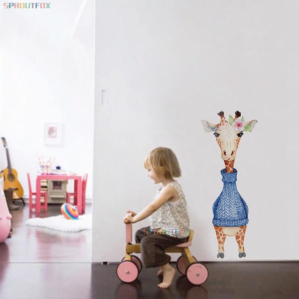 wall stickers cartoon funny animal giraffes series sticker for living room bedroom nursery art decals kindergarten removable wallpaper
wall stickers cartoon funny animal giraffes series sticker for living room bedroom nursery art decals kindergarten removable wallpaper