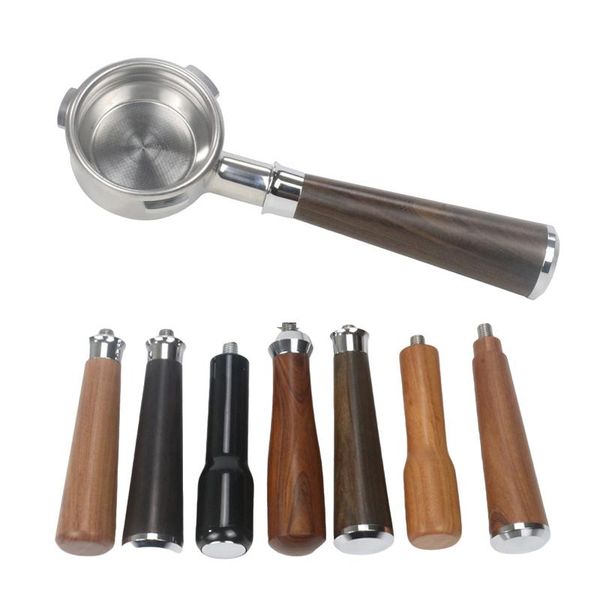 coffee filters 58mm 3 ears portafilter bottomless filter for barsetto machine stainless steel holder wooden handle accessory
coffee filters 58mm 3 ears portafilter bottomless filter for barsetto machine stainless steel holder wooden handle accessory