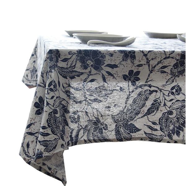 table cloth simple retro blue and white porcelain cotton linen tea dinning room decor tablecloth cover living decoration
table cloth simple retro blue and white porcelain cotton linen tea dinning room decor tablecloth cover living decoration
