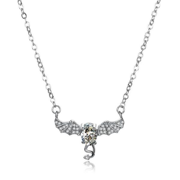 pendant necklaces berserk jewellery european gold bat women's zircon clavicle simple neck trendsetter party trendy statement necklace f, Silver
pendant necklaces berserk jewellery european gold bat women's zircon clavicle simple neck trendsetter party trendy statement necklace f, Silver