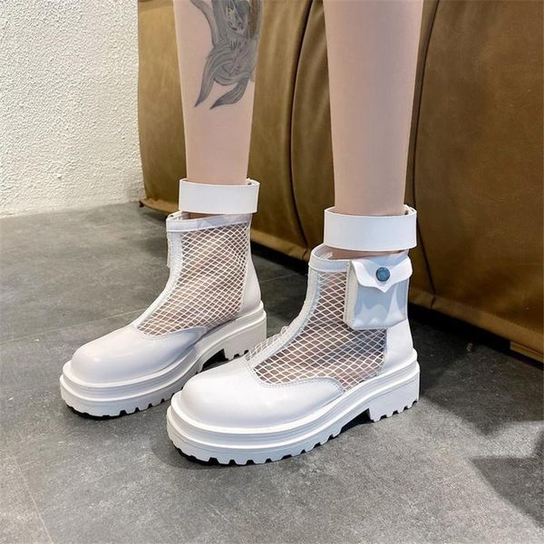 boots 2021 ladies summer breathable ankle hollow out mesh wedges women's thick bottom handsome fashion trend shoes, Black
boots 2021 ladies summer breathable ankle hollow out mesh wedges women's thick bottom handsome fashion trend shoes, Black
