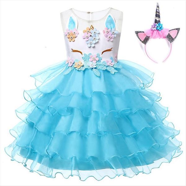 girls unicorn princess costume flower girl dresses wedding ball gown kids sleeveless embroidery baby birthday party tutu dress, Red;yellow
girls unicorn princess costume flower girl dresses wedding ball gown kids sleeveless embroidery baby birthday party tutu dress, Red;yellow