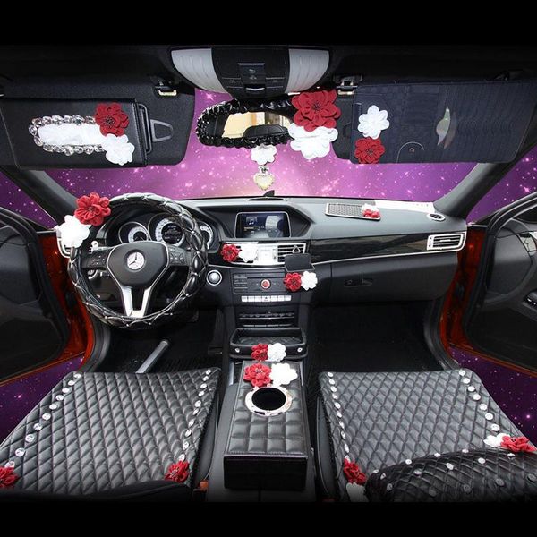 styling rose flower crystal car interior accessories neck cushion leather steering wheel covers handbrake gear seat belt
styling rose flower crystal car interior accessories neck cushion leather steering wheel covers handbrake gear seat belt