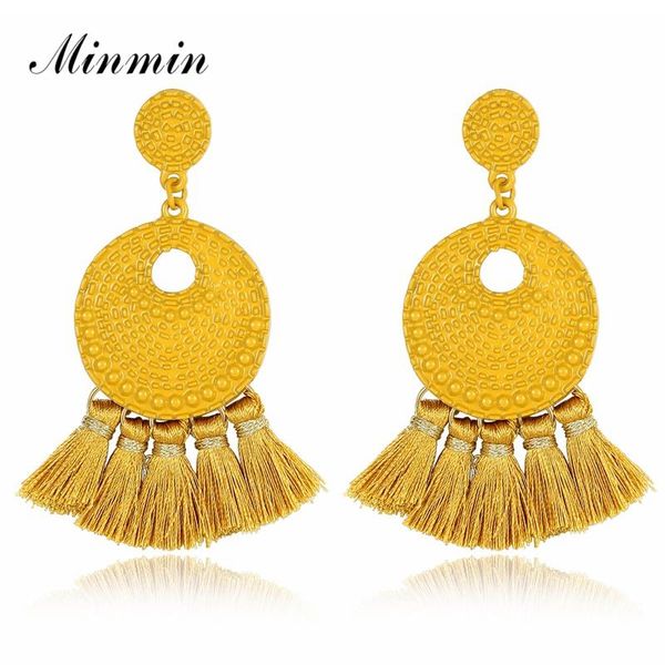 dangle & chandelier minmin bohemia large tassel earrings for women long drop round metal 3 colors vintage engagement jewelry 2021 meh1161, Silver
dangle & chandelier minmin bohemia large tassel earrings for women long drop round metal 3 colors vintage engagement jewelry 2021 meh1161, Silver