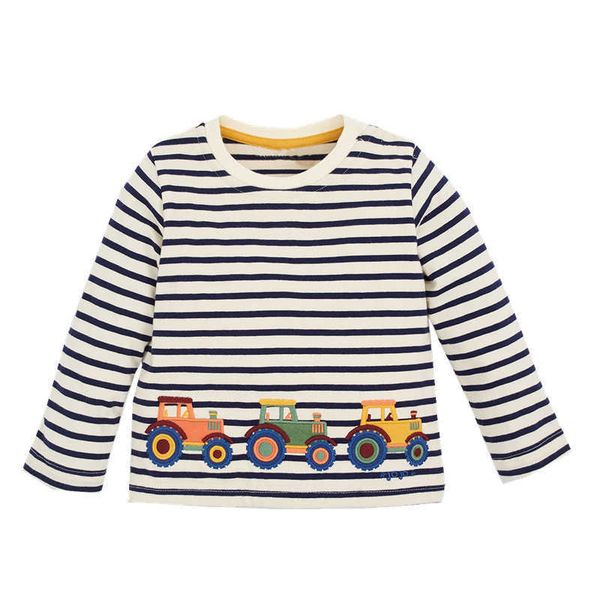 jumping meters autumn spring forklifts children's cotton boys t shirts fashion baby long sleeve blouse 210529, Blue
jumping meters autumn spring forklifts children's cotton boys t shirts fashion baby long sleeve blouse 210529, Blue