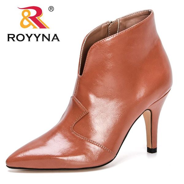 boots royyna 2021 designers heels women ankle pointed toe zip footwear female boot shoes work ladies, Black
boots royyna 2021 designers heels women ankle pointed toe zip footwear female boot shoes work ladies, Black