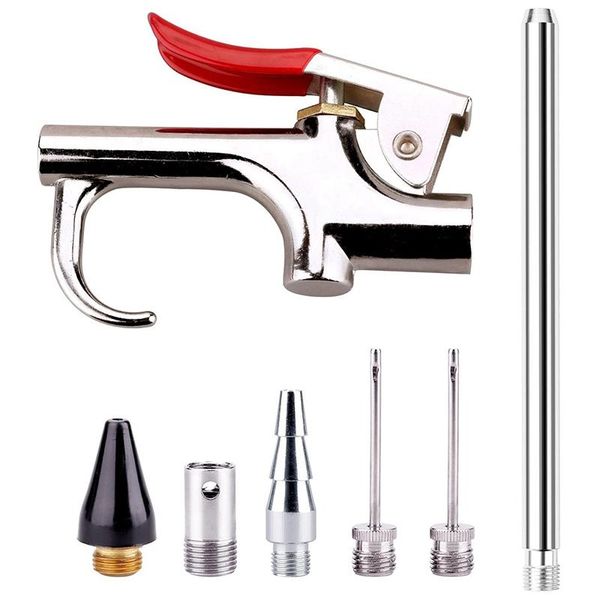 professional spray guns 7 pieces air blow machine accessory kit interchangeable nozzles compressor tools
professional spray guns 7 pieces air blow machine accessory kit interchangeable nozzles compressor tools