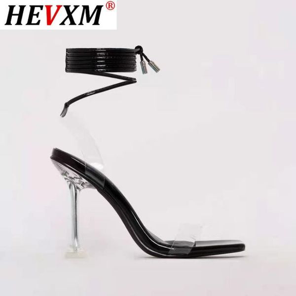women shoes gladiator sandals pvc transparent high heels summer party dress cross strap lace-up sandal pumps, Black
women shoes gladiator sandals pvc transparent high heels summer party dress cross strap lace-up sandal pumps, Black
