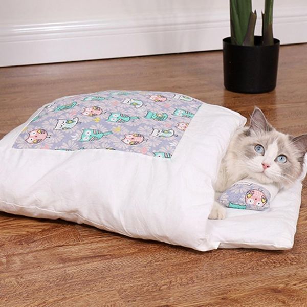 cats bed sleeping bag sleep zone for puppy cat small animals indoor pet dog beds soft warm kennels & pens
cats bed sleeping bag sleep zone for puppy cat small animals indoor pet dog beds soft warm kennels & pens
