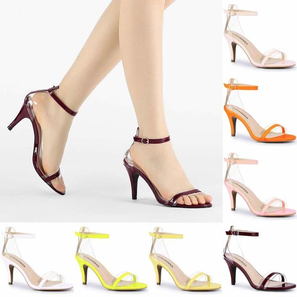 clear high heels sandal patent 90mm summer party women pumps shoes wedding 107-16pa sandals, Black
clear high heels sandal patent 90mm summer party women pumps shoes wedding 107-16pa sandals, Black