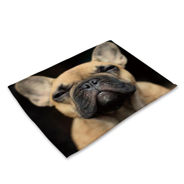 mats & pads cartoon dog pattern placemat dining table mat camel cotton linen drink bowl cup kitchen 42*32cm
mats & pads cartoon dog pattern placemat dining table mat camel cotton linen drink bowl cup kitchen 42*32cm