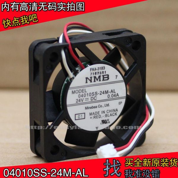 fans & coolings nmb 04010ss-24m-al 4010 24v 0.04a 4cm salarm fan 40Ã40Ã10mm cooling cooler
fans & coolings nmb 04010ss-24m-al 4010 24v 0.04a 4cm salarm fan 40Ã40Ã10mm cooling cooler