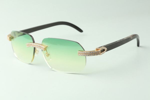 direct sales double row diamond sunglasses 3524024 with black textured buffalo horn temples designer glasses, size: 18-140 mm, White;black
direct sales double row diamond sunglasses 3524024 with black textured buffalo horn temples designer glasses, size: 18-140 mm, White;black