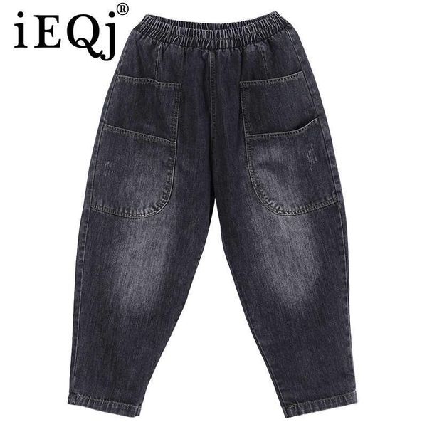 women's jeans ieqj 2021 summer fashion trends loose casual mid-waist straight leg art double pockets white long 3d0005, Blue
women's jeans ieqj 2021 summer fashion trends loose casual mid-waist straight leg art double pockets white long 3d0005, Blue
