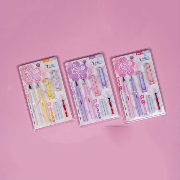 liquid direct pen erasable set with ink bag and absorber children's primary school students practicing calligraphy cherry blossom lovel
liquid direct pen erasable set with ink bag and absorber children's primary school students practicing calligraphy cherry blossom lovel